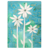 Dainty Daisies II Klemmbrett (Rückseite)