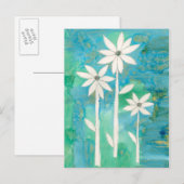 Dainty Daisies II Postkarte (Vorne/Hinten)