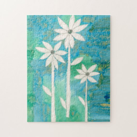 Dainty Daisies II Puzzle (Vertikal)