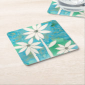Dainty Daisies II Rechteckiger Pappuntersetzer (angewinkelt)