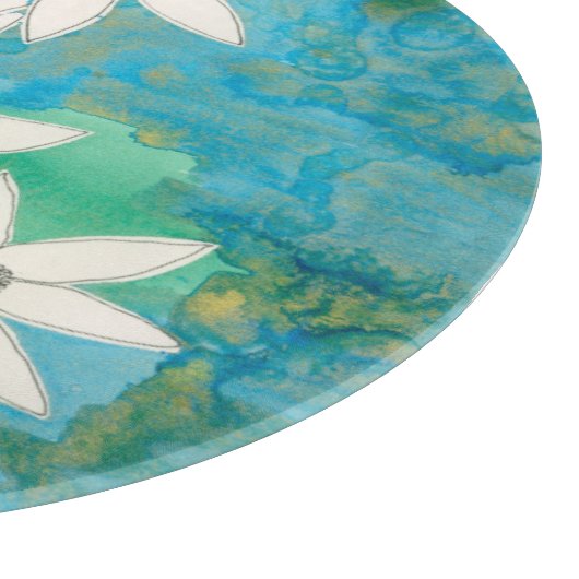 Dainty Daisies II Schneidebrett (Ecke)