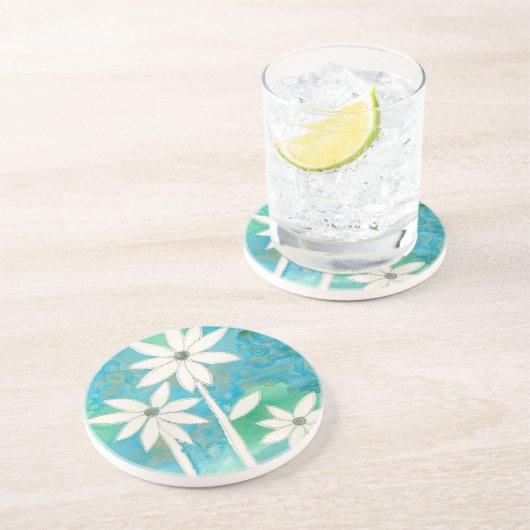 Dainty Daisies II Untersetzer (Seite)