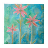 Dainty Daisies III Fliese (Vorderseite)