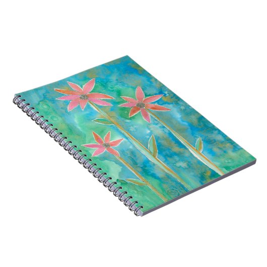 Dainty Daisies III Notizblock (Rechte Seite)