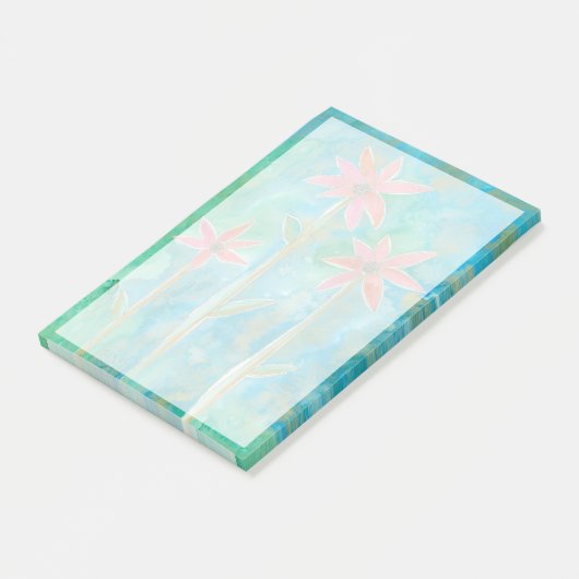 Dainty Daisies III Post-it Klebezettel (angewinkelt)