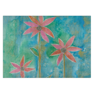 Dainty Daisies III Schneidebrett