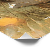 Dainty Dancer: Ein bisschen Whimsy Bunny Poster (Ecke)