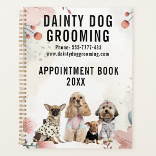 Dainty Dog Grooming Business Termin Planer