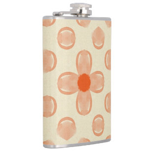 Dainty Dot Florals Flachmann