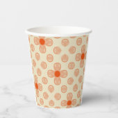 Dainty Dot Florals Pappbecher (Vorderseite)