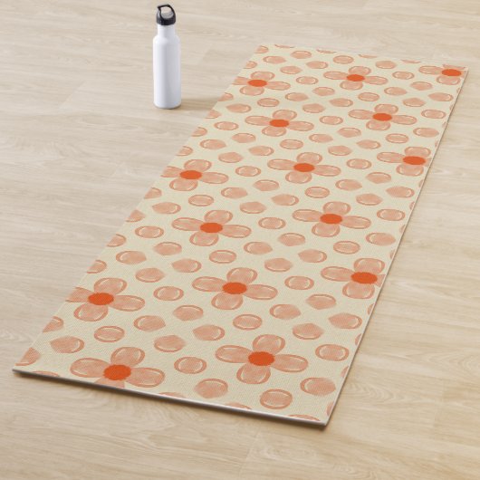 Dainty Dot Florals Yogamatte (Beispiel)