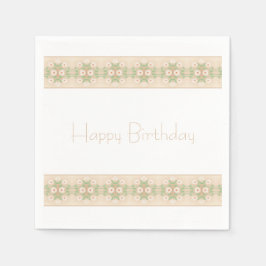 Dainty floral Accentpe Serviette