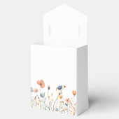 Dainty Floral Wildblume Wedding Geschenkschachtel (Geöffnet)