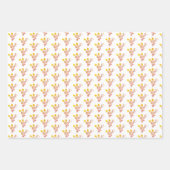 Dainty Florals Elegant Einfaches Chic-Geschenk Geschenkpapier Set (Vorderseite 3)