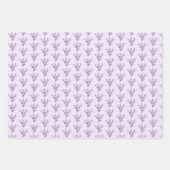 Dainty Florals Elegant Einfaches Chic-Geschenk Geschenkpapier Set (Vorderseite 3)