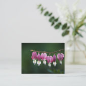 Dainty Hearts Mini Print Visitenkarte (Stehend Vorderseite)