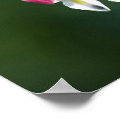 Dainty Hearts Print Poster (Ecke)
