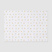 Dainty Lemon Pattern Seidenpapier (Vorderseite)