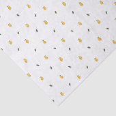 Dainty Lemon Pattern Seidenpapier (Ausschnitt)
