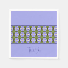 Dainty Lila Floral Serviette