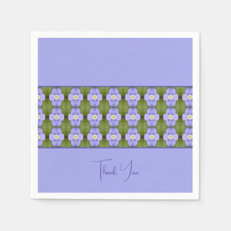 Dainty Lila Floral Serviette