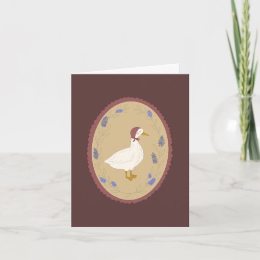 Dainty little goose card karte (Vorderseite)