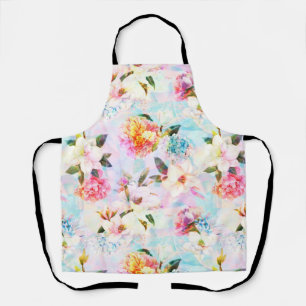 Dainty Pastel Floral Schürze