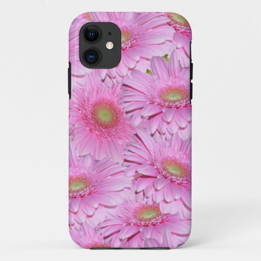 Dainty Pastel Pink Gerber Blume, Case-Mate iPhone Hülle (Rückseite)