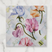 Dainty Sweetpeas Geschenkanhänger (Vorderseite)