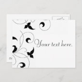 Dainty Vine Postkarte (Vorne/Hinten)