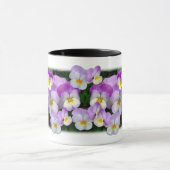 Dainty Violas ~ Ringer Tasse (Zentrum)
