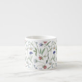 Dainty Wild Blume Espressotasse (Vorderseite)