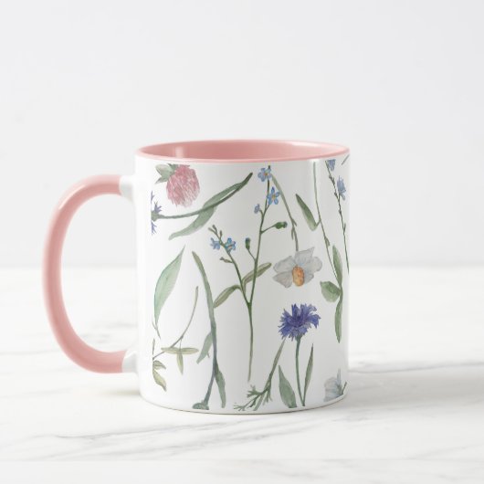 Dainty Wild Blume Tasse (Links)