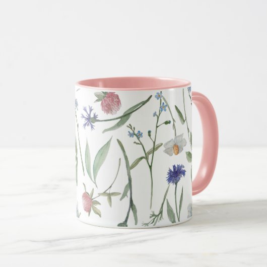 Dainty Wild Blume Tasse (VorderseiteRechts)