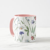 Dainty Wild Blume Tasse (Vorderseite Links)