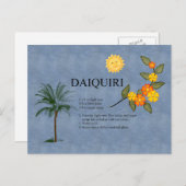Daiquiri Postkarte (Vorne/Hinten)