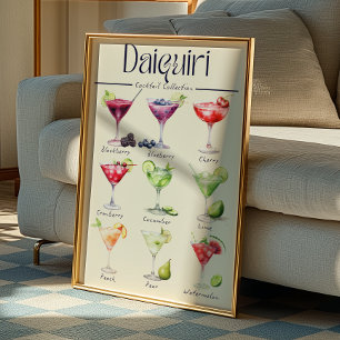 Daiquiri Print   Trendy Wall Art Poster