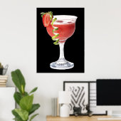 Daiquiri Strawberry POSTER Print (Heimbüro)