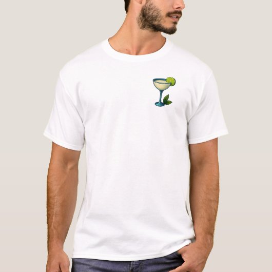 Daiquiri T-Shirt – Classic Rum Cocktail (Vorderseite)