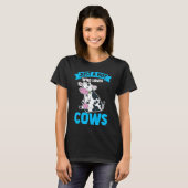 Dairy Cow Farmer Cow Farming Just A Boy Who Loves T-Shirt (Vorne ganz)