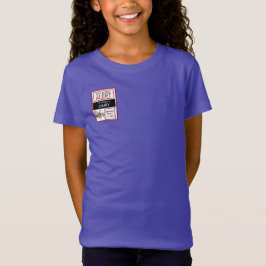 Dairy Food Allergy Alert Abzeichen Style T - Shirt