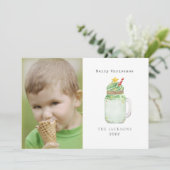 Dairy-Weihnachtsbaum-Milchshake Weihnachten (Stehend Vorderseite)