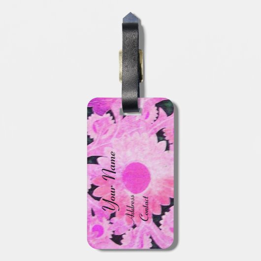 DAISE / MARGUERITE / MARGHERITA GEPÄCKANHÄNGER (Rückseite vertikal)