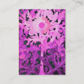 DAISE / MARGUERITE / MARGHERITA VISITENKARTE (Rückseite)