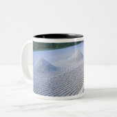 Daisen-in Temple Garden, Daitokuji, Kyoto, Japan Zweifarbige Tasse (Vorderseite Links)