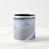 Daisen-in Temple Garden, Daitokuji, Kyoto, Japan Zweifarbige Tasse (Mittel)