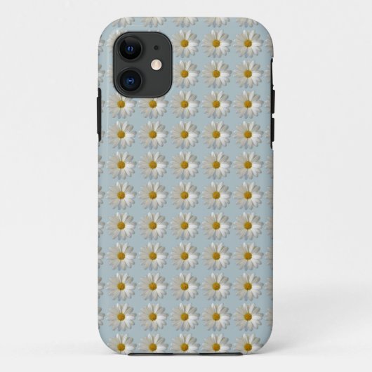 Daises Daisy weißer goldener Hintergrund Case-Mate iPhone Hülle (Rückseite)