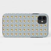 Daises Daisy weißer goldener Hintergrund Case-Mate iPhone Hülle (Rückseite (Horizontal))