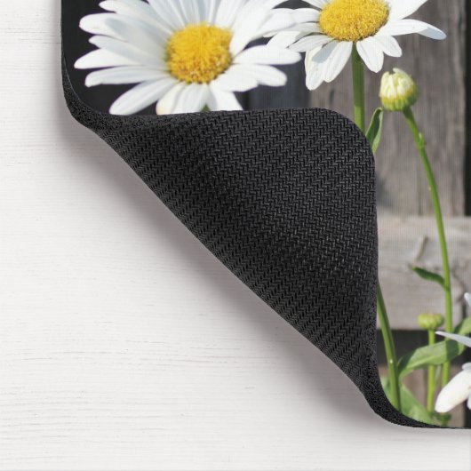 Daisien in meinem Haar-Maus-Pad Mousepad (Ecke)