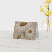 DAISIEN - innen leer Karte (Gelbe Blume)